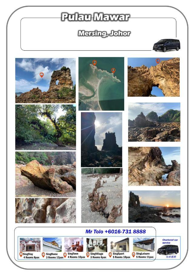 Singhome Holiday House Mersing Ngoại thất bức ảnh